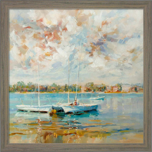 At Water's Edge by Kasia Bruniany, Framed Art