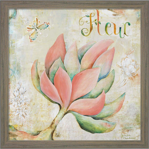 Flower Fancy by Linda Arandas, Framed Art