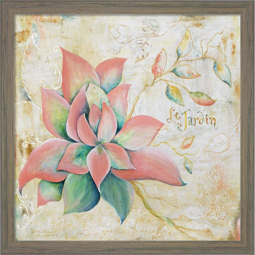 Garden Gaiety by Linda Arandas, Framed Art
