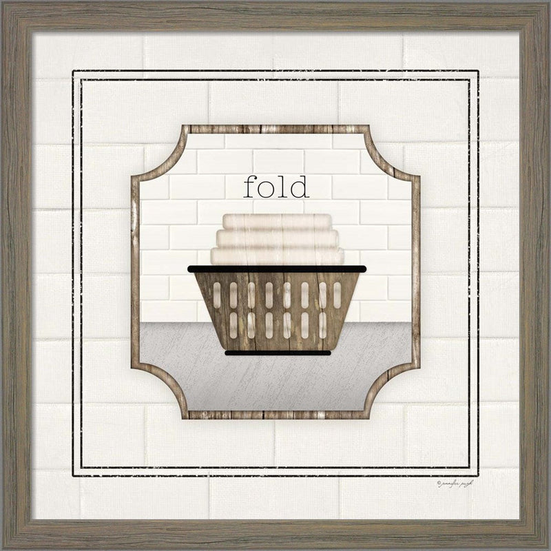 Fold by Jennifer Pugh, Framed Art
