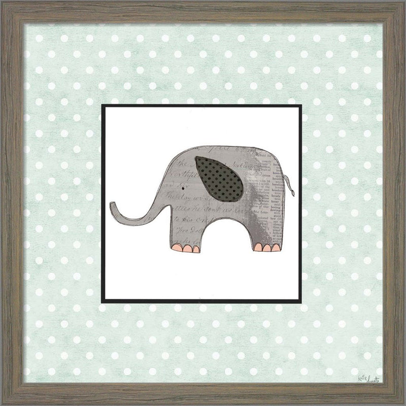 Little Elephant by Katie Doucette, Framed Art