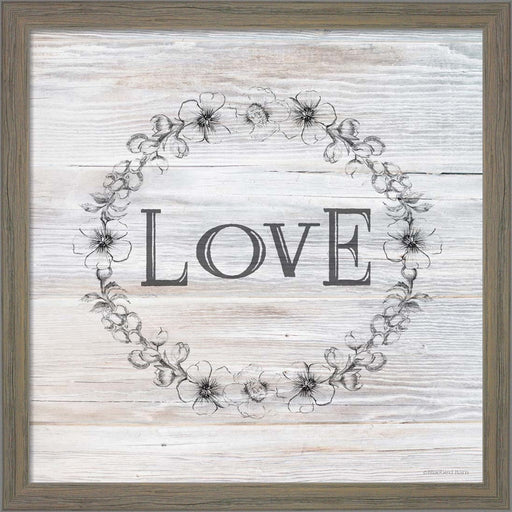 Love by Bluebird Barn, Framed Art