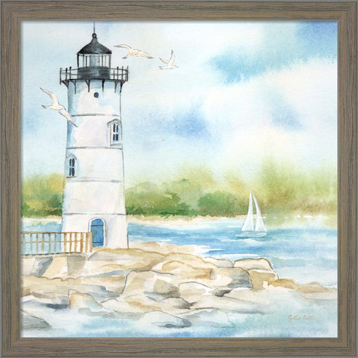 East Coast Lighthouse I by Cynthia Coulter, Framed Art