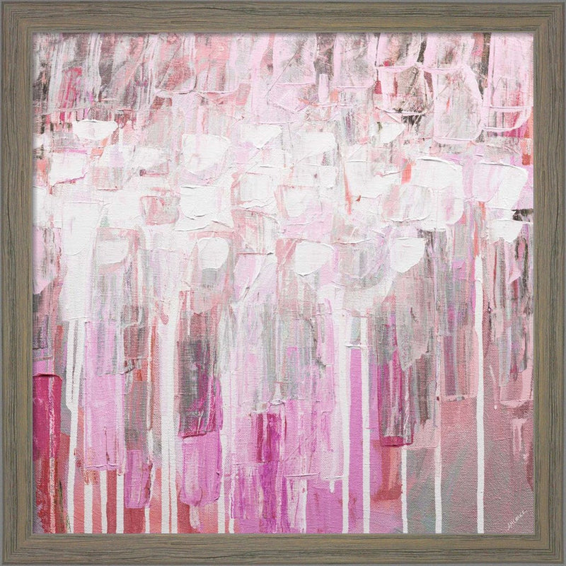 Organic Pink Party by Ann Marie Coolick, Framed Art