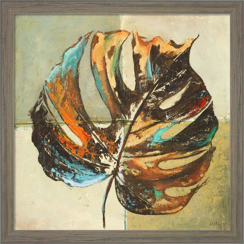 Contemporary Leaves I by Patricia Pinto, Framed Art