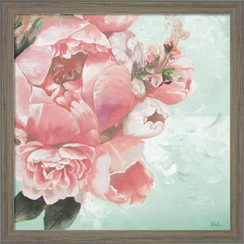 Pink Peonies I by Patricia Pinto, Framed Art