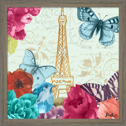 Belles Fleurs a Paris I by Patricia Pinto, Framed Art