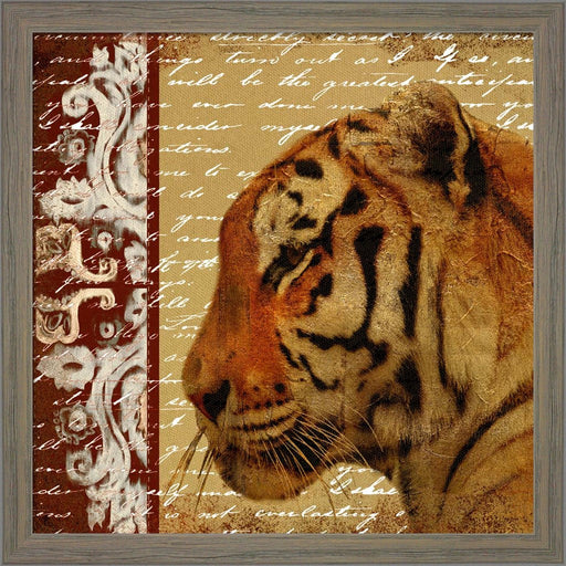 Safari Script II by Patricia Pinto, Framed Art