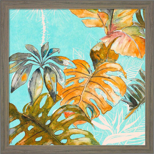 Palma Selvas on Blue I by Patricia Pinto, Framed Art