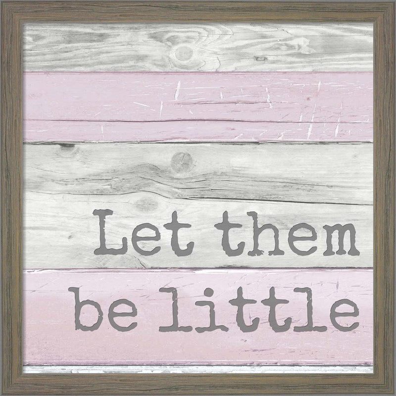 Let Them Be Little by Anna Quach, Framed Art