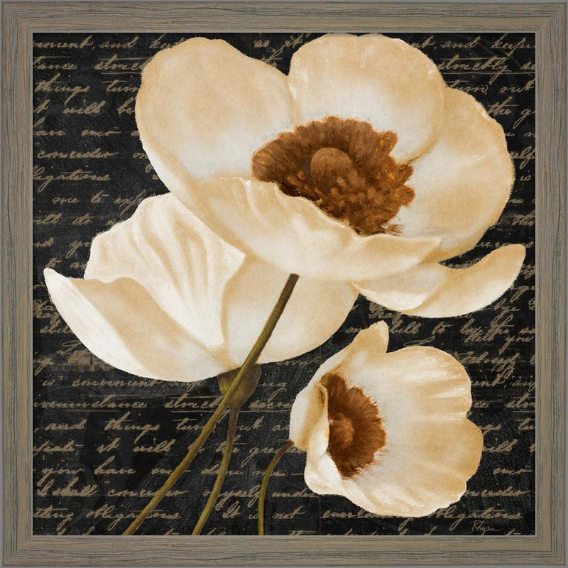Evening Bloom I by Vivien Rhyan, Framed Art