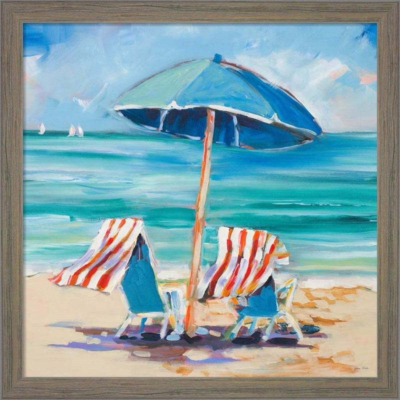 Caribbean Delight by Jane Slivka, Framed Art