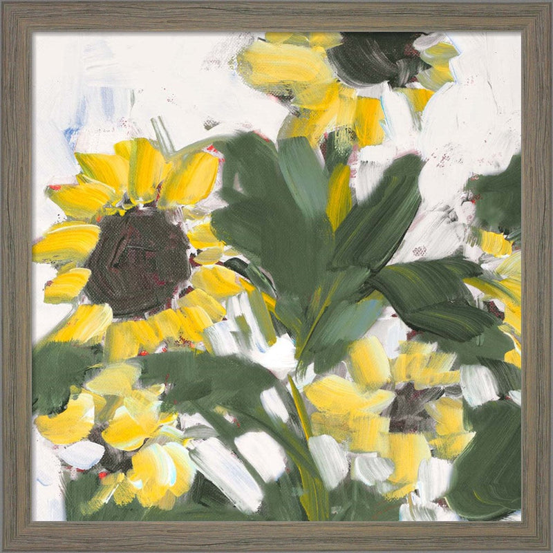 Sunflower Garden by Jane Slivka, Framed Art