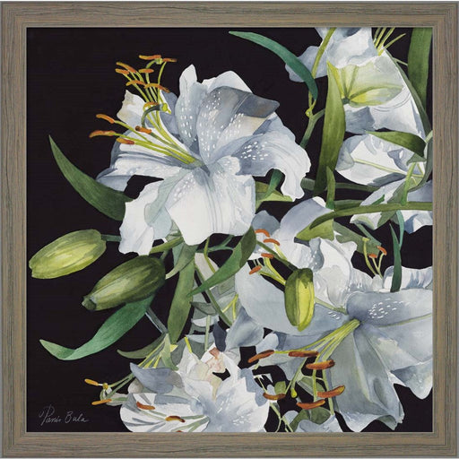 Lilies in Light by Tanis Bula, Framed Art
