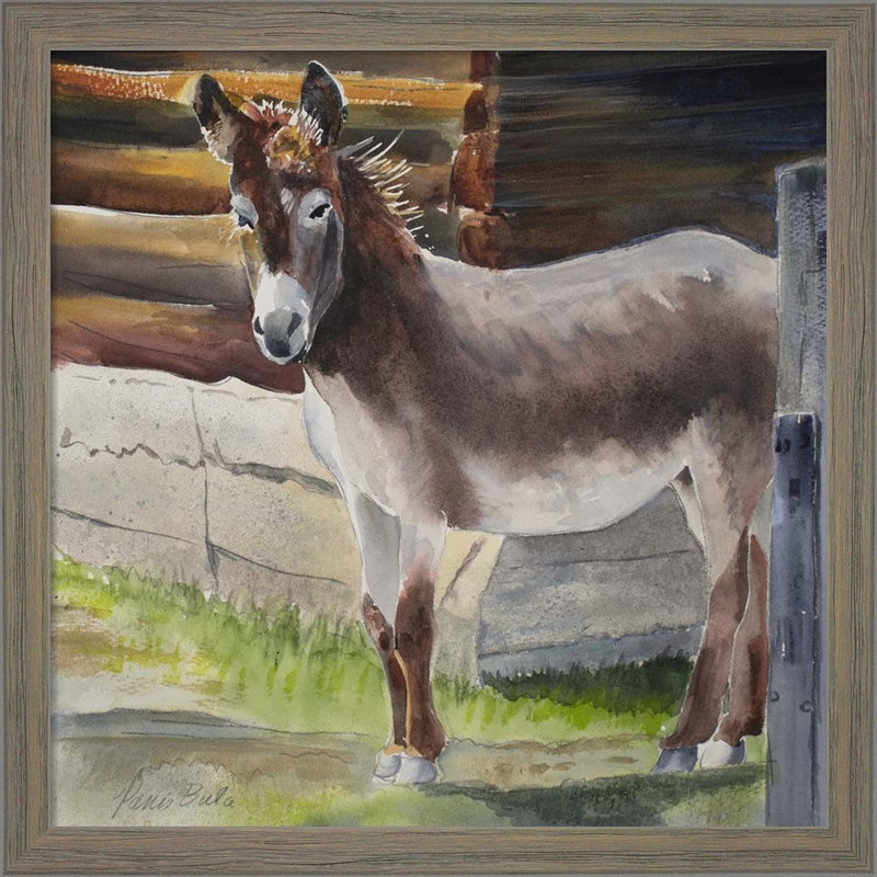 Where Have You Been by Tanis Bula, Framed Art