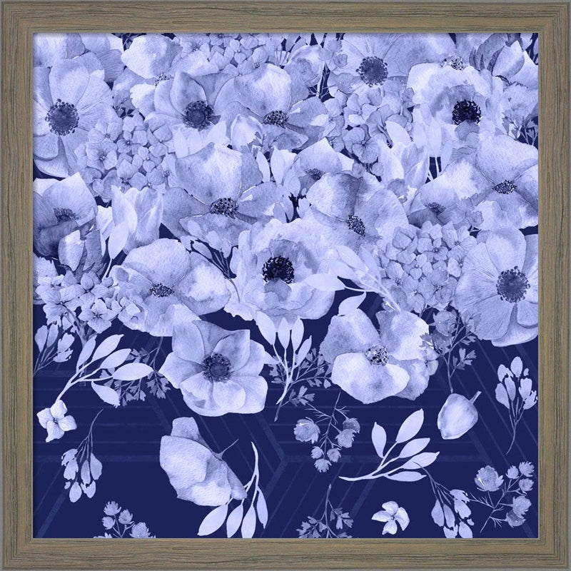 The Blues by Tina Lavoie, Framed Art