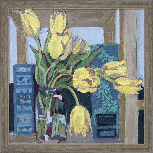 Tulips at Home by Victoria Macmillan, Framed Art