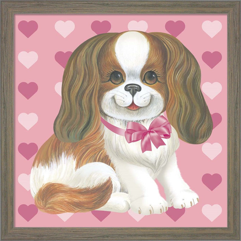 Lovely Puppy by Lana Korolievskaia, Framed Art