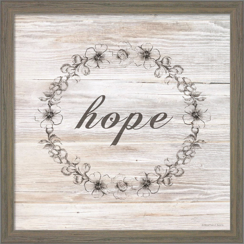 Hope by Bluebird Barn, Framed Art