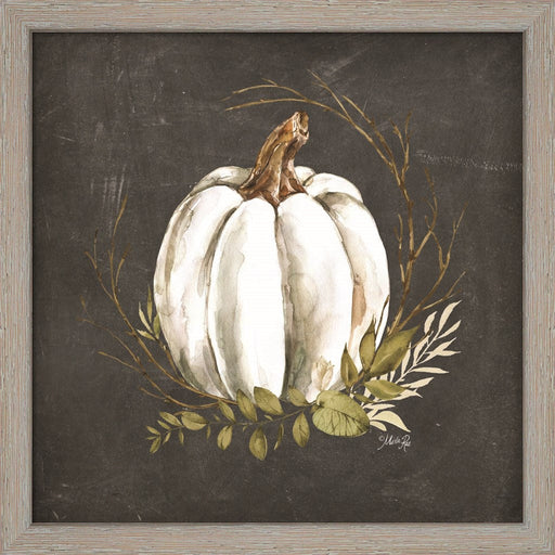 White Pumpkin by Marla Rae, Framed Art