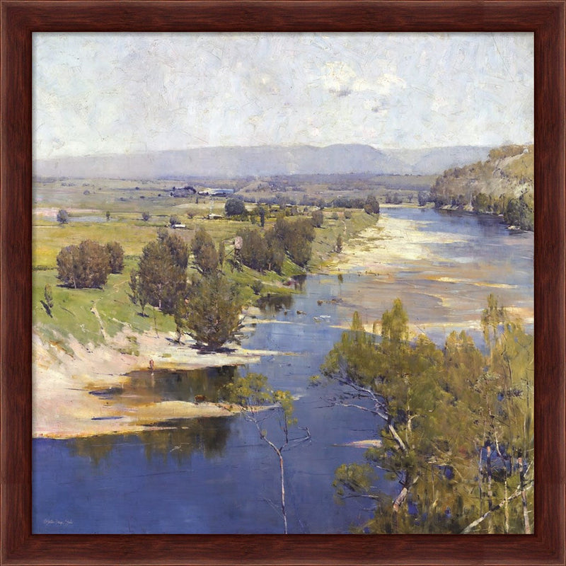 Arthur Streeton - Cremorne Pastoral by Stellar Design Studio, Framed Art