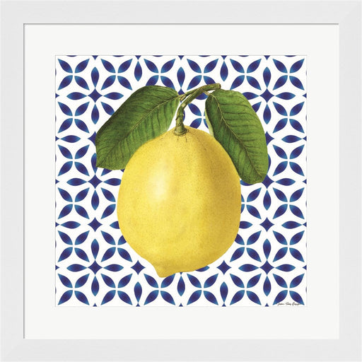 Mediterranean Lemon by Seven Trees Design, Framed Art