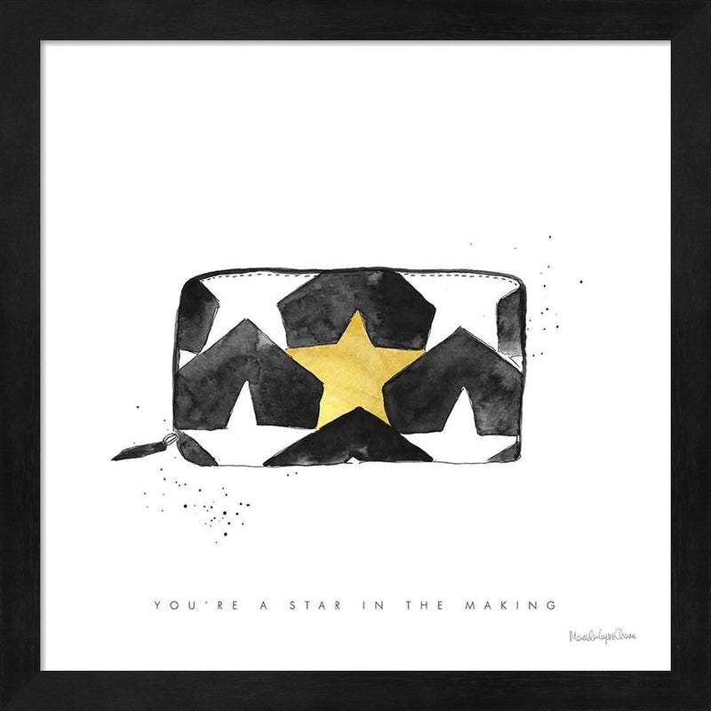 Glitz and Glam XI by Mercedes Lopez Charro, Framed Art