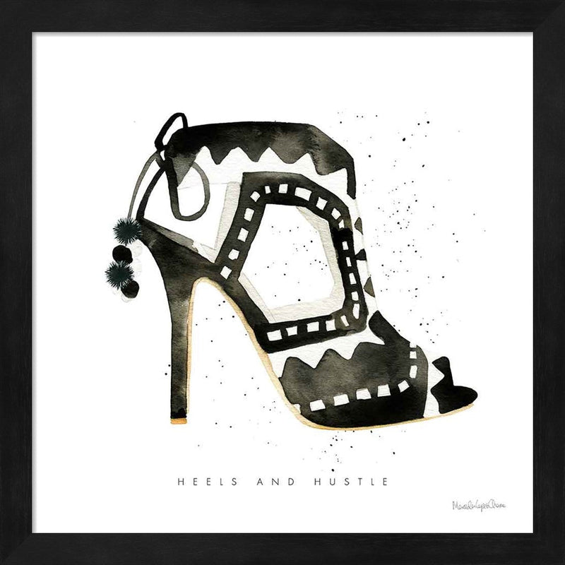 Glitz and Glam V by Mercedes Lopez Charro, Framed Art