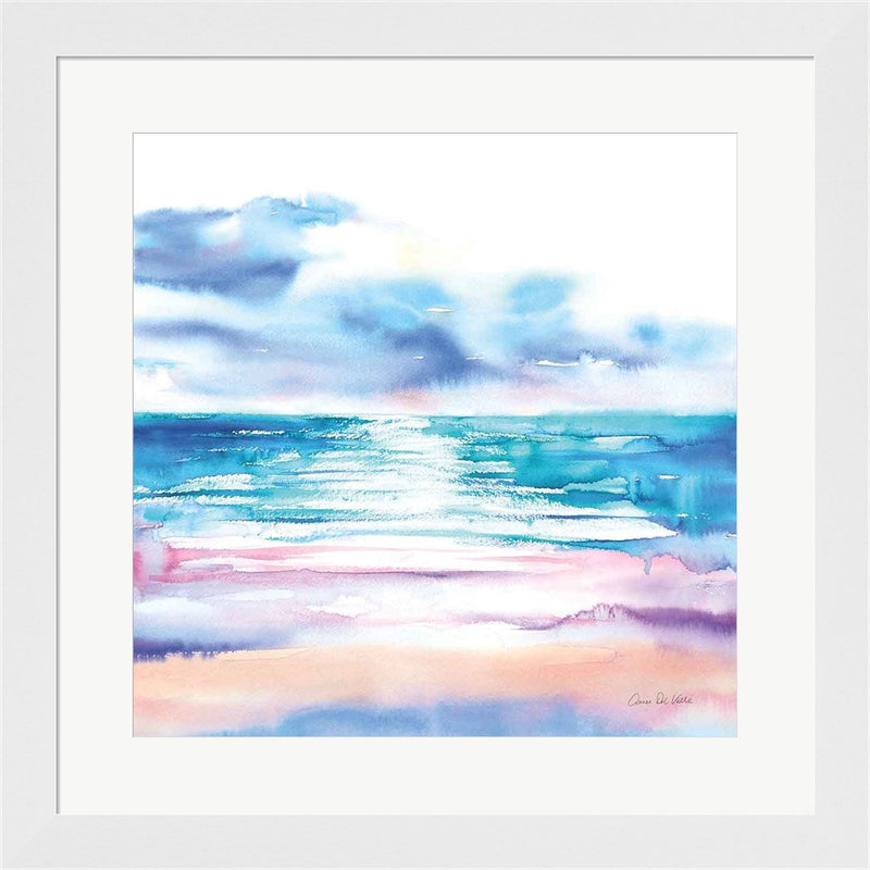 Turquoise Sea II by Aimee Del Valle, Framed Art