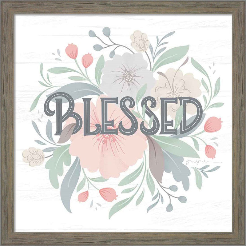 Farmhouse Floral II by Gia Graham, Framed Art