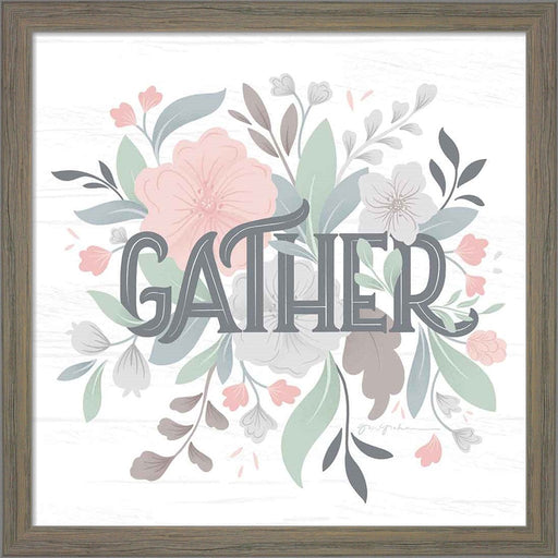 Farmhouse Floral I by Gia Graham, Framed Art