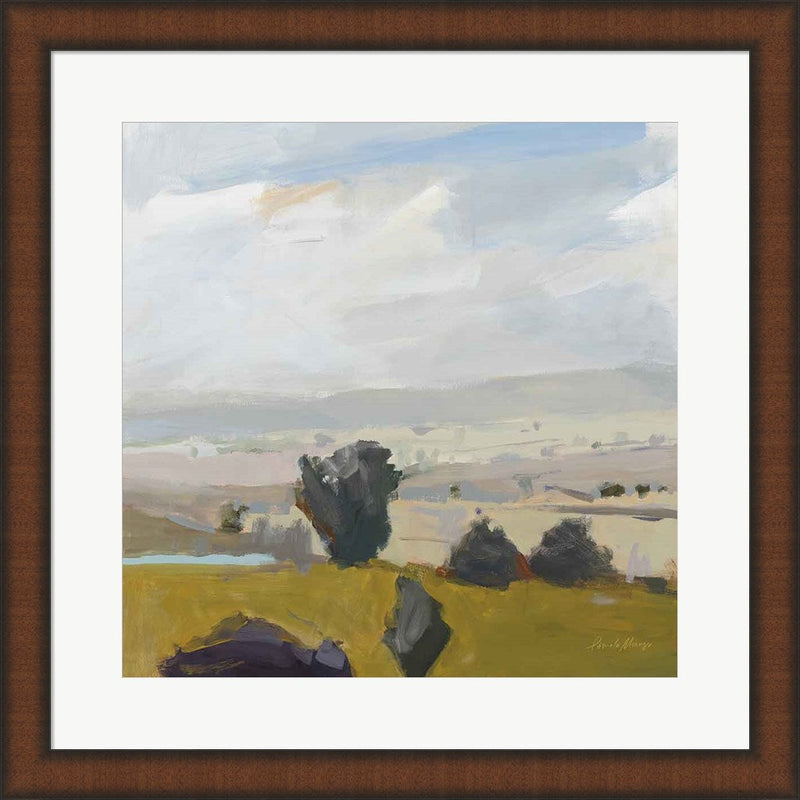 View of the Valley by Pamela Munger, Framed Art