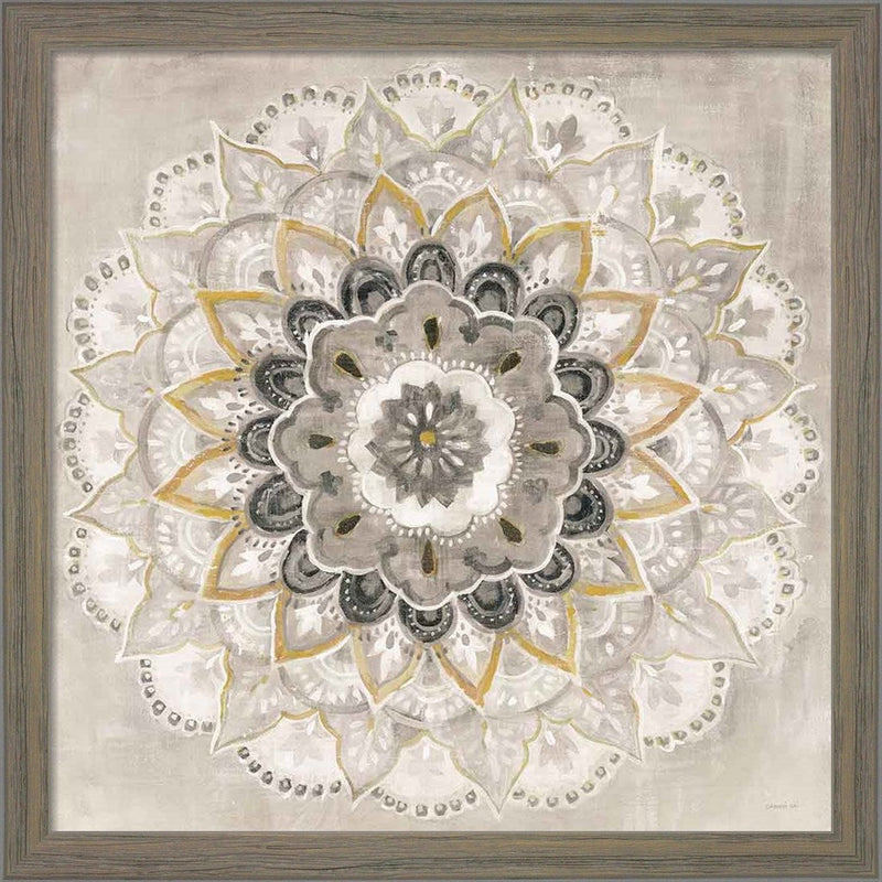 Warm Sunburst by Danhui Nai, Framed Art