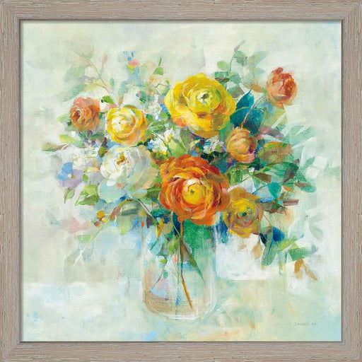 Blooming Splendor I by Danhui Nai, Framed Art