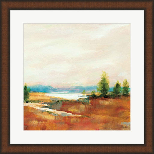 Amity Pond Sq by Sue Schlabach, Framed Art