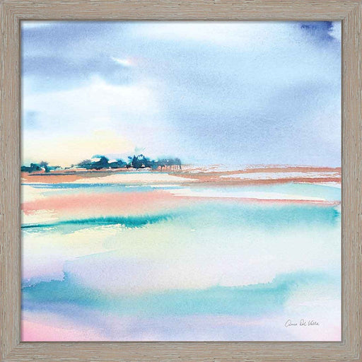 Water and Sand by Aimee Del Valle, Framed Art