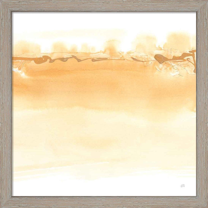 Neutral Turmeric II by Chris Paschke, Framed Art