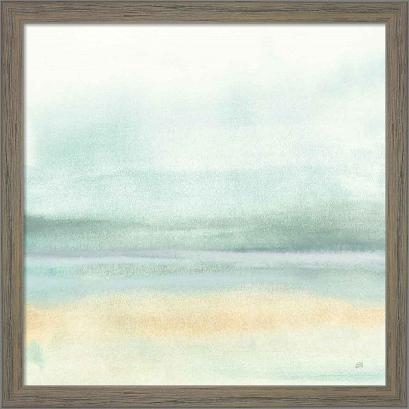 Mint and Sand II by Chris Paschke, Framed Art