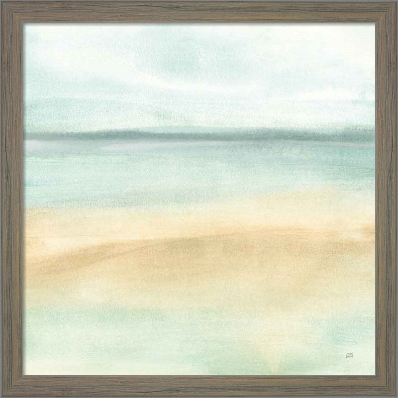 Mint and Sand I by Chris Paschke, Framed Art