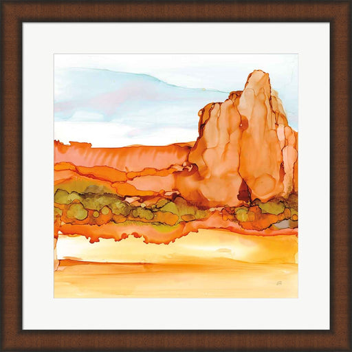Desertscape VII by Chris Paschke, Framed Art