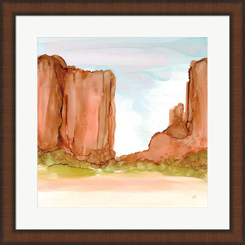 Desertscape VI by Chris Paschke, Framed Art