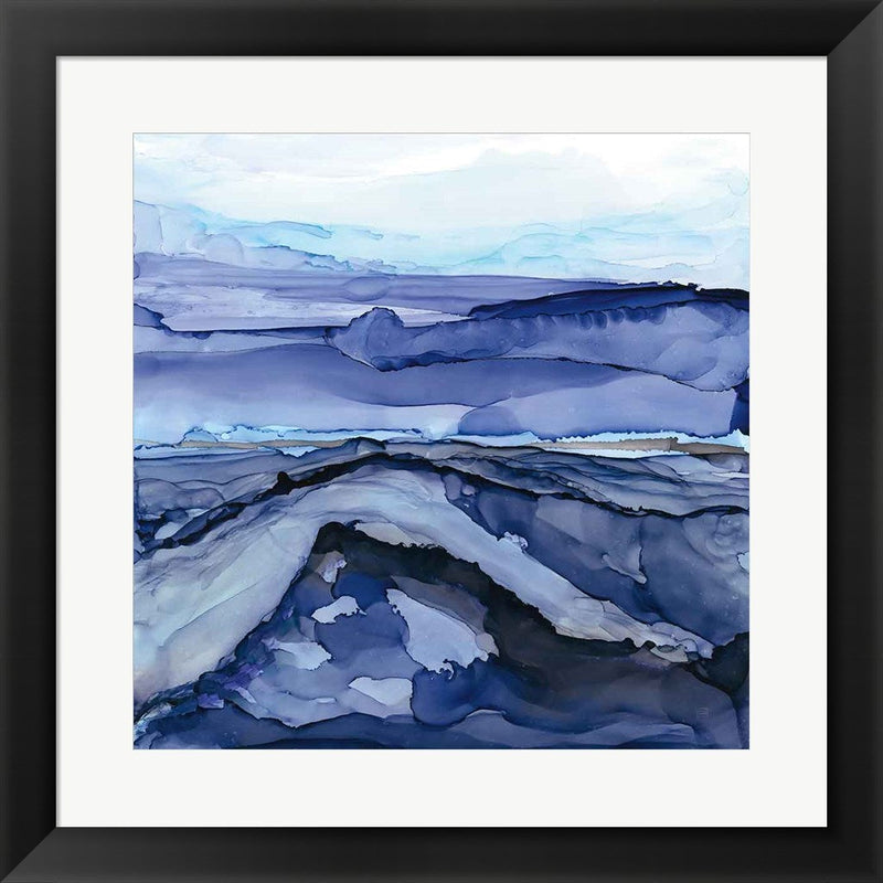 Bluescape V by Chris Paschke, Framed Art