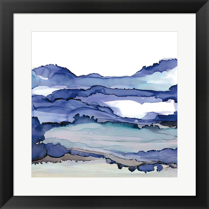 Bluescape II by Chris Paschke, Framed Art