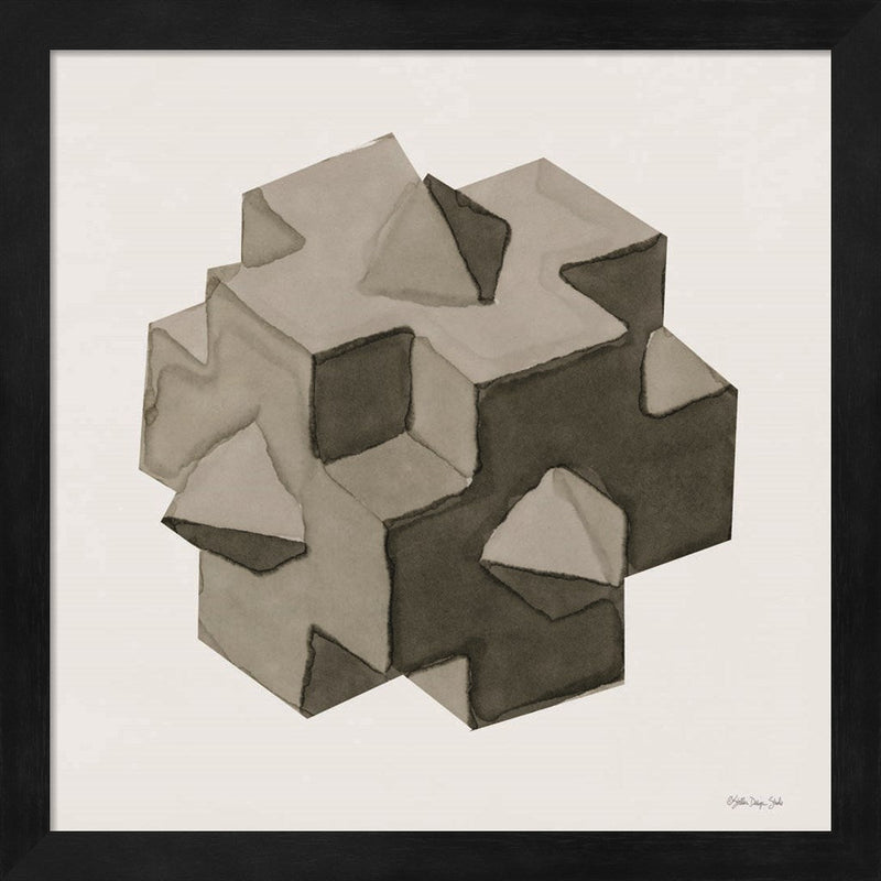 Geo 5 by Stellar Design Studio, Framed Art