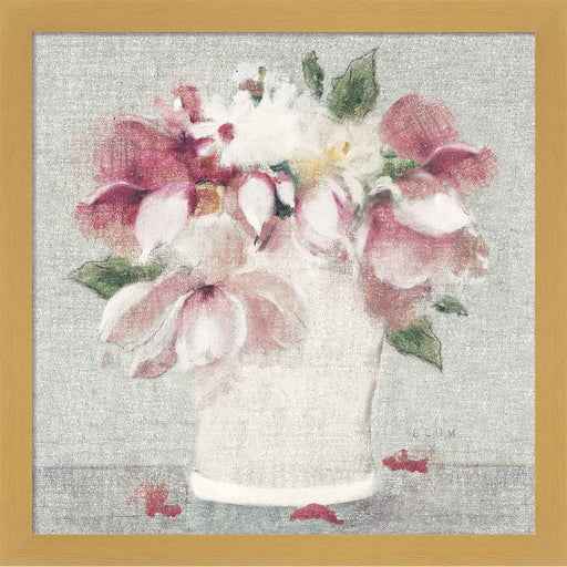 Cottage Bouquet II Light by Cheri Blum, Framed Art
