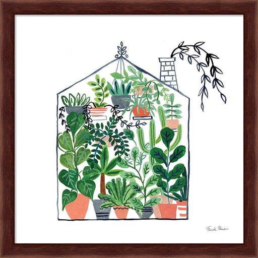 Greenhouse II by Chris Paschke, Framed Art