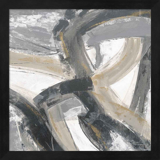 Urban Graffiti II Neutral by Silvia Vassileva, Framed Art
