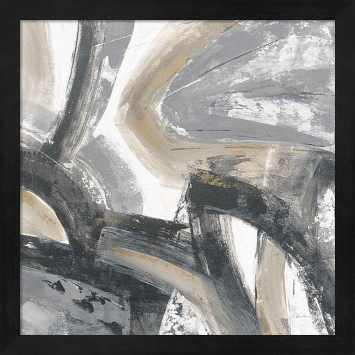 Urban Graffiti I Neutral by Silvia Vassileva, Framed Art