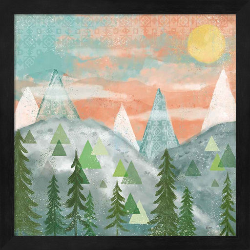 Woodland Forest VII No Words by Veronique Charron, Framed Art