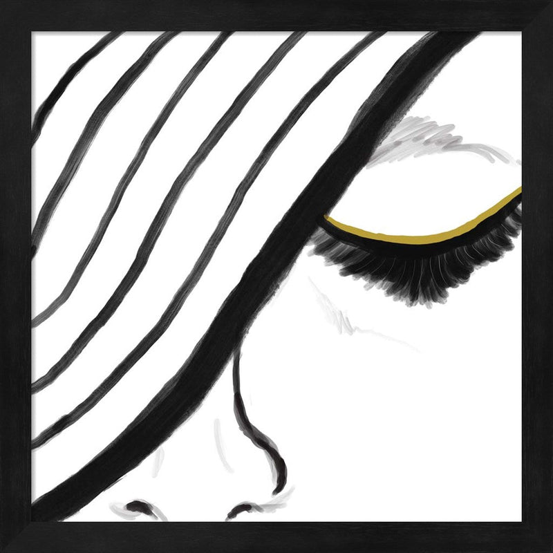 Gold Lash by Anne Seay, Framed Art